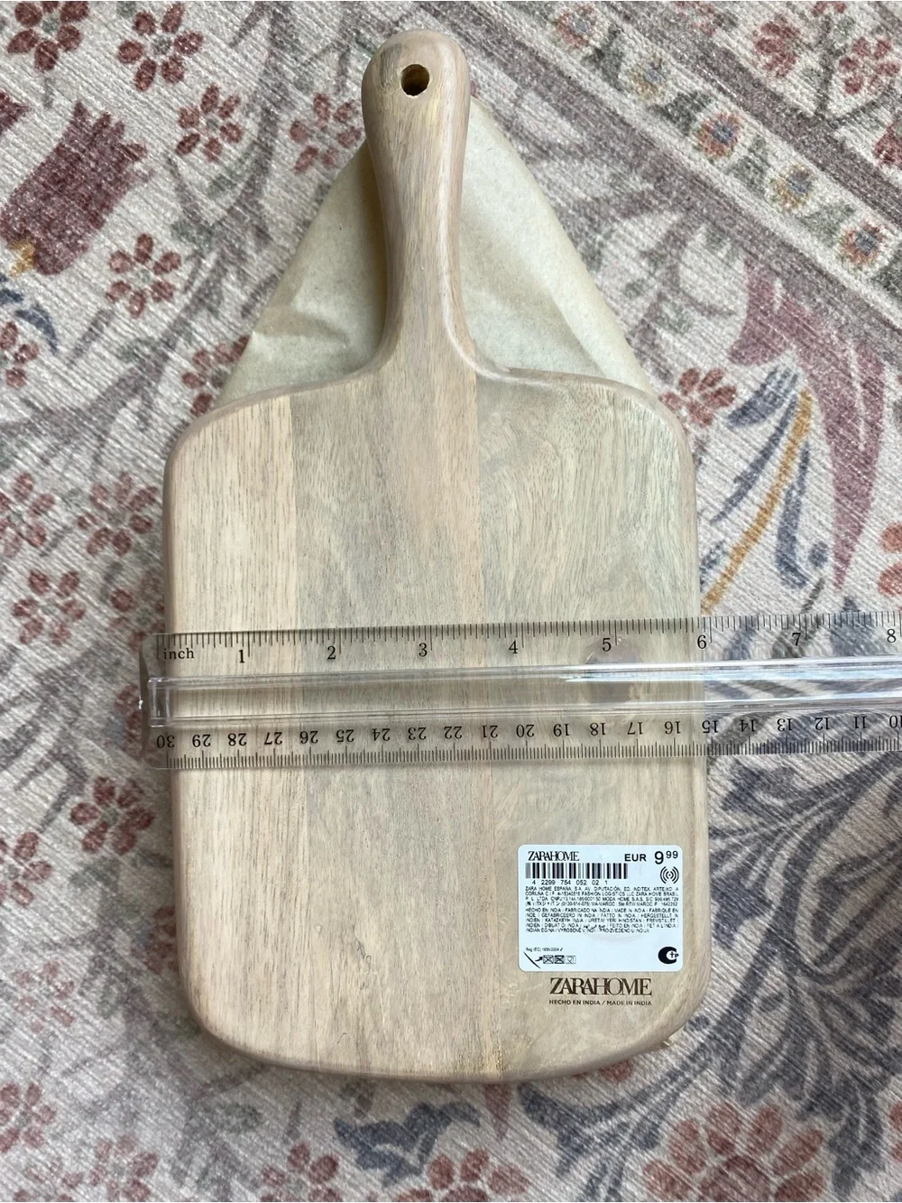 Zara Home Mango Wood Cutting Board